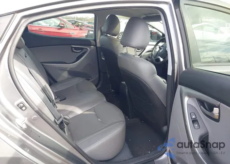 2012 Hyundai Elantra Limited из США, поврежденный, VIN 5NPDH4AE3CH081272